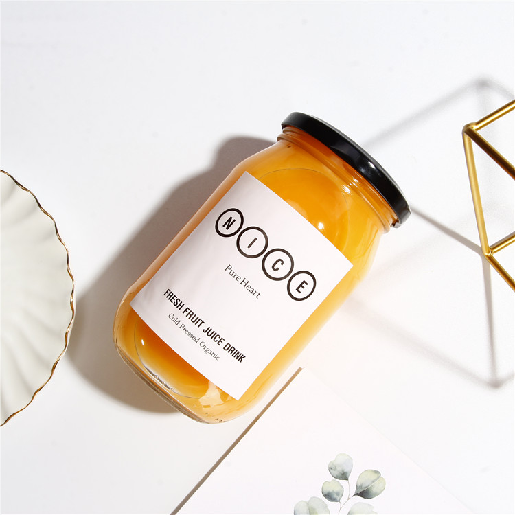 500ml 16oz Glass Food Canning Jar Jam Pickle Honey Jar