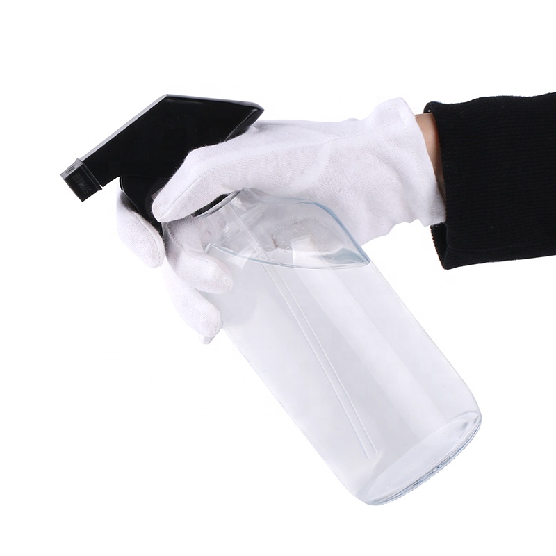 500ml 250ml amber glass mist spray pump bottle with trigger sprayer