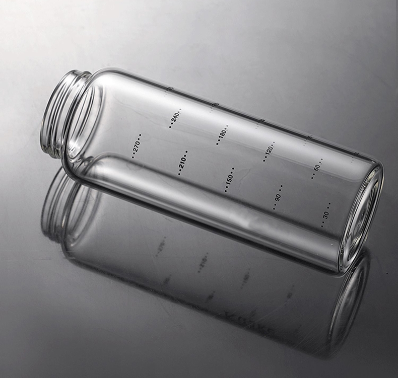 500ml 300ml glass jars and bottles Honey Dispenser Glass Bottle - Maple Syrup Dispenser No Drip Glass - Beautiful Pump Bottle