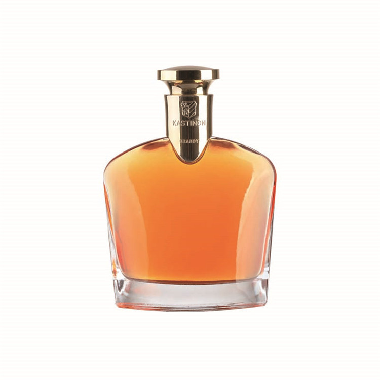 500ml 700ml 750ml Customizable Clear Empty Glass Bottle Liquor Bottles with cap