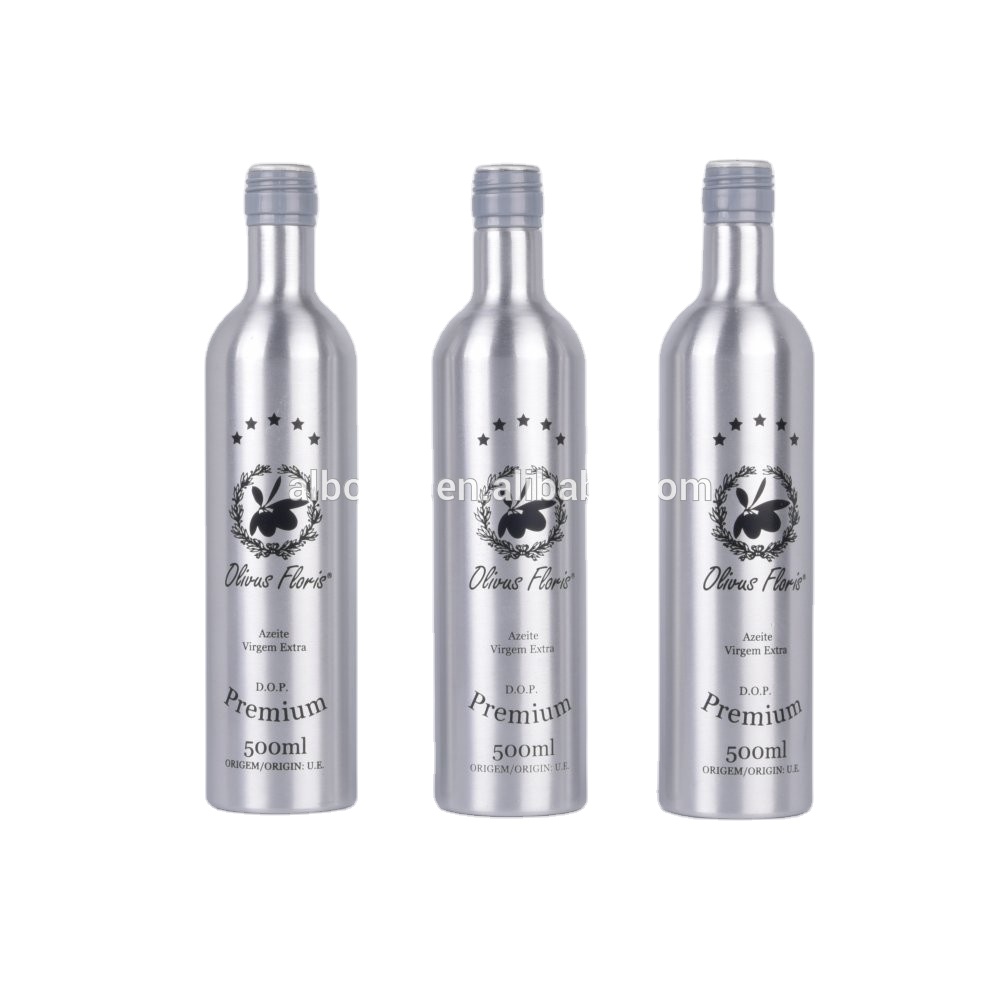 500ml 750ml colorful aluminum cocktail bottle