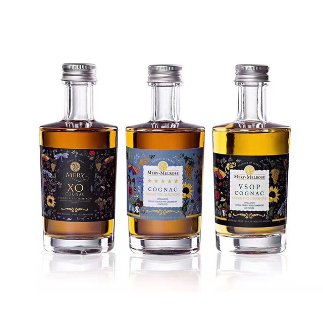 500ml 750ml glass vodka bottles high flint glass bottle for whisky gin wine liquor bottles