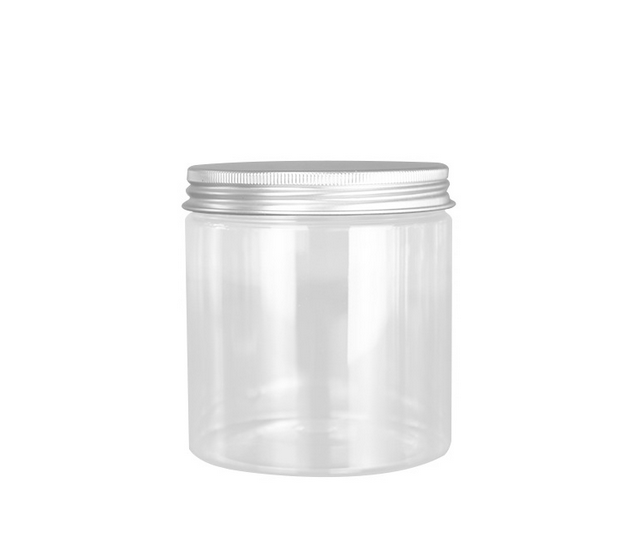 500ml 85mm 92mm diameter clear pet container with black white clear gold silver lids