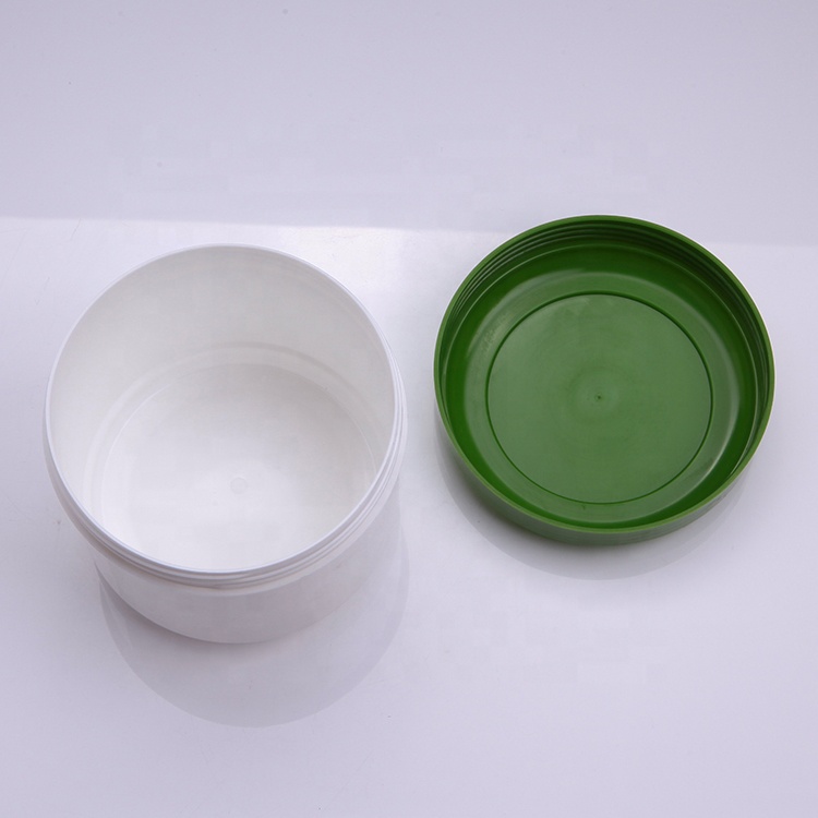 500ml Bowl Shape PE Plastic Hair Cream Jar