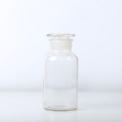 500ml Brown Chemistry Experiment Glass 30ml reagent bottle wide neck With Custom Frosted Lid