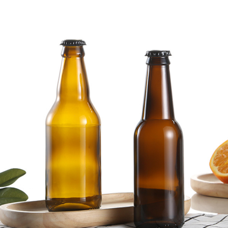 500ml Brown beverage beer glass bottle