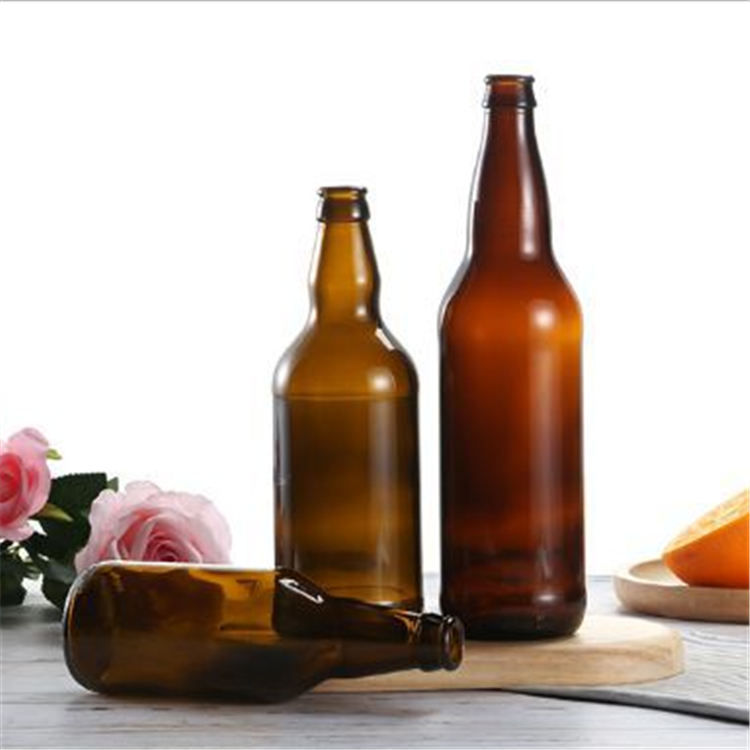 500ml Brown beverage beer glass bottle