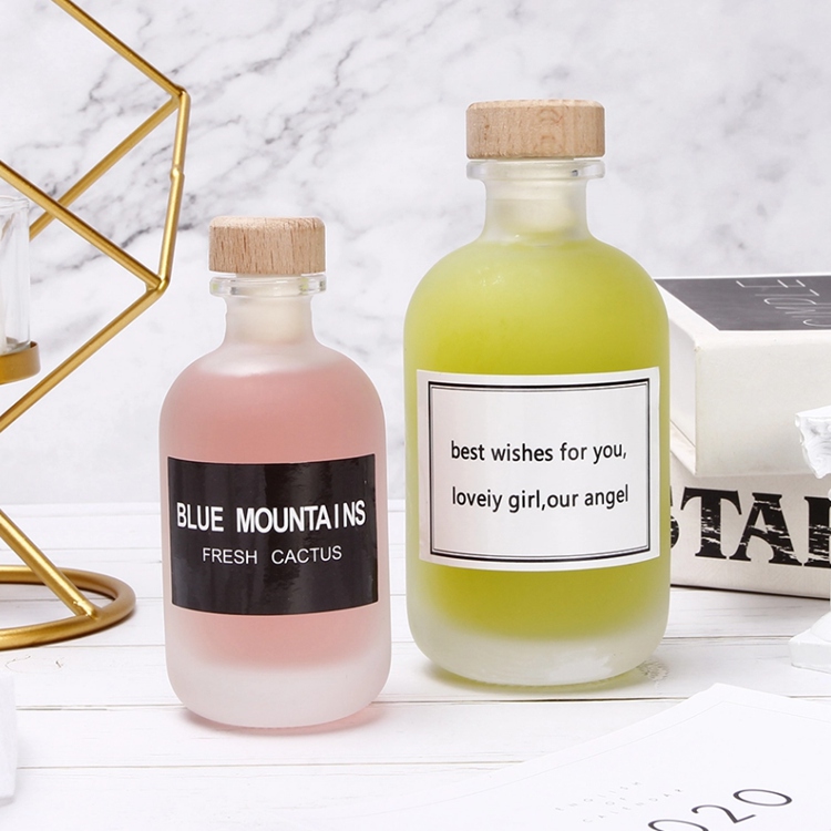 500ml Clear Glass Bottle For Spirit Cork Top