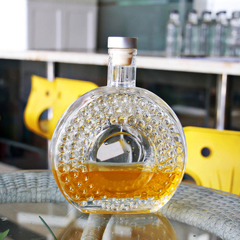 500ml Creative Crystal Bottle For Whiskey Vodka Wine Decanter Bottle