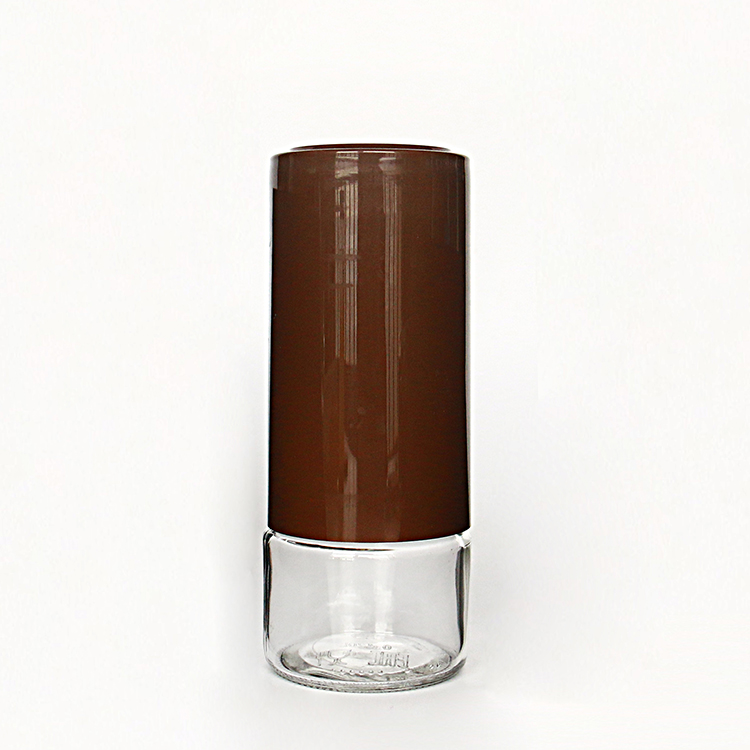 500ml Glass Coffee Jar with Lid Embossed Logo Glass Jar for Coffee