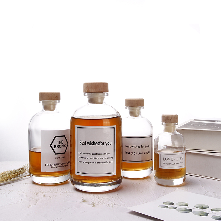 500ml Hot Sale Glass Bottle With Cork