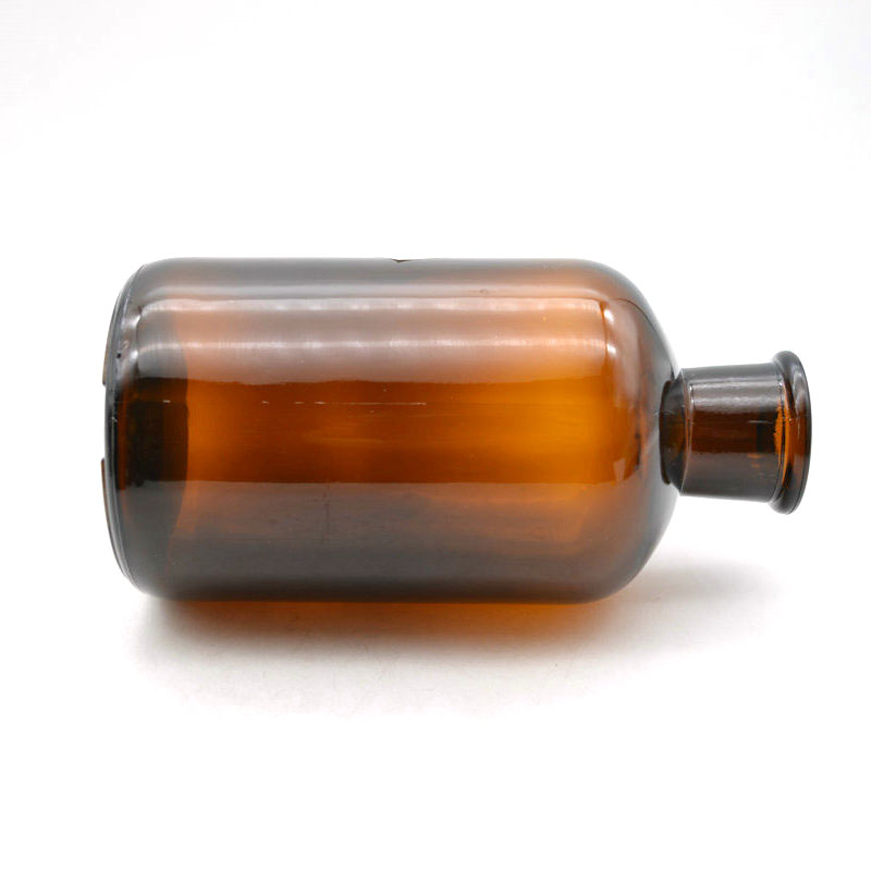 500ml Lab Glassware Brown Glass narrow mouth Reagent bottle