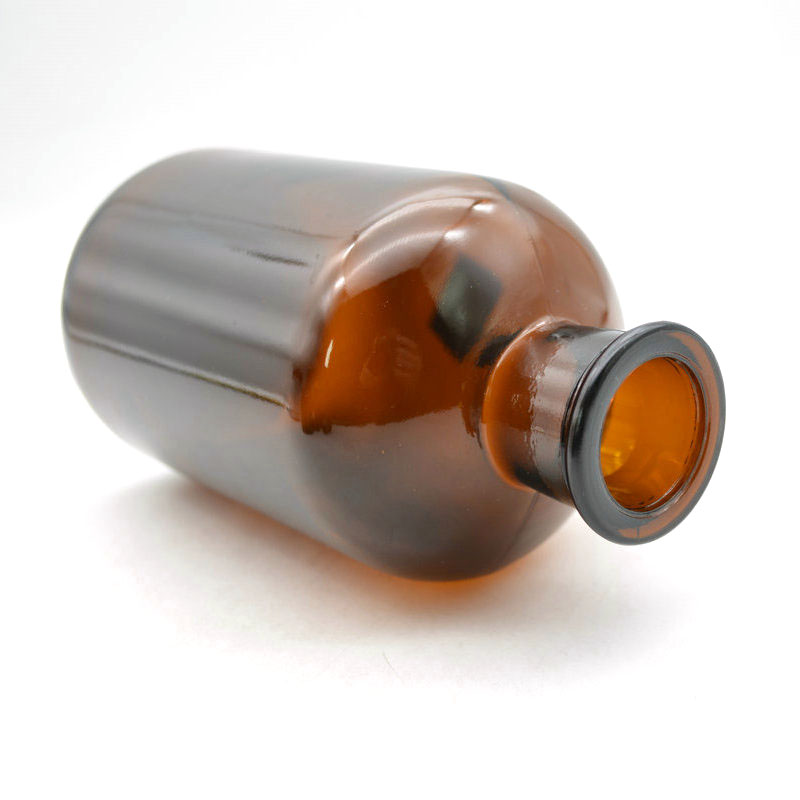 500ml Lab Glassware Brown Glass narrow mouth Reagent bottle