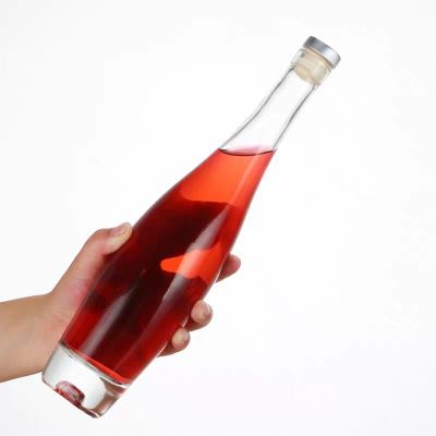 500ml Luxury Ice Bottle Crystal Glass Tea Oil Bottle Olive Oil Glass Bottle