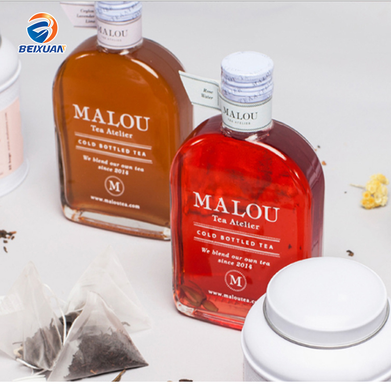500ml Mini Glass Bottles for Wine Beverage Juice