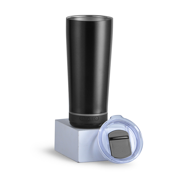 500ml Stay Hydrated And Enjoy Music Tumbler Wireless Bluetooth Speaker Water Bottle Stainless Steel Flask Smart Thermos