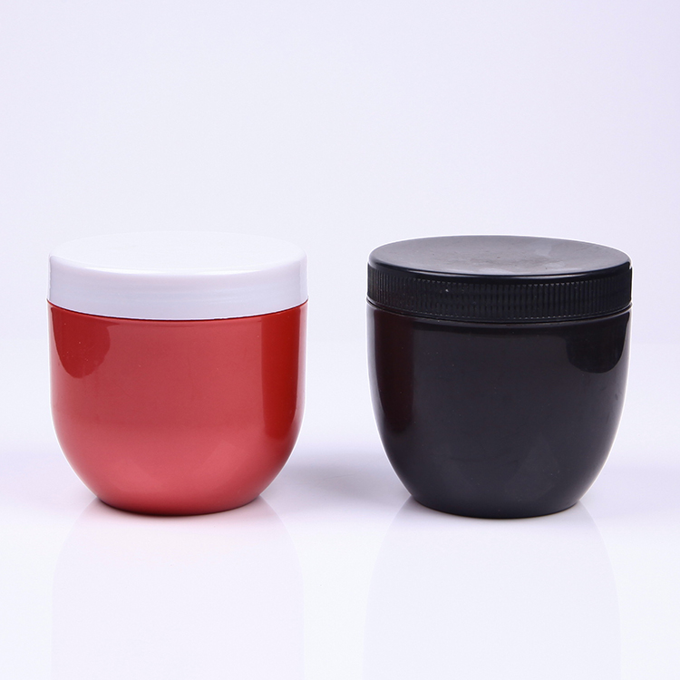 500ml Wholesale  Hair Care PP Plastic Cosmetic Jar Packaging