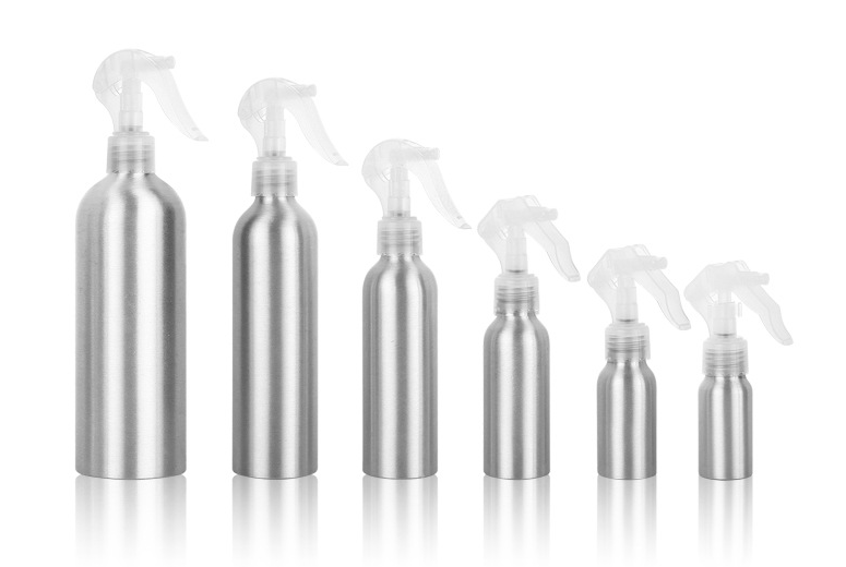 500ml aluminum air sterilizer disinfection bottle pump mist sprayer