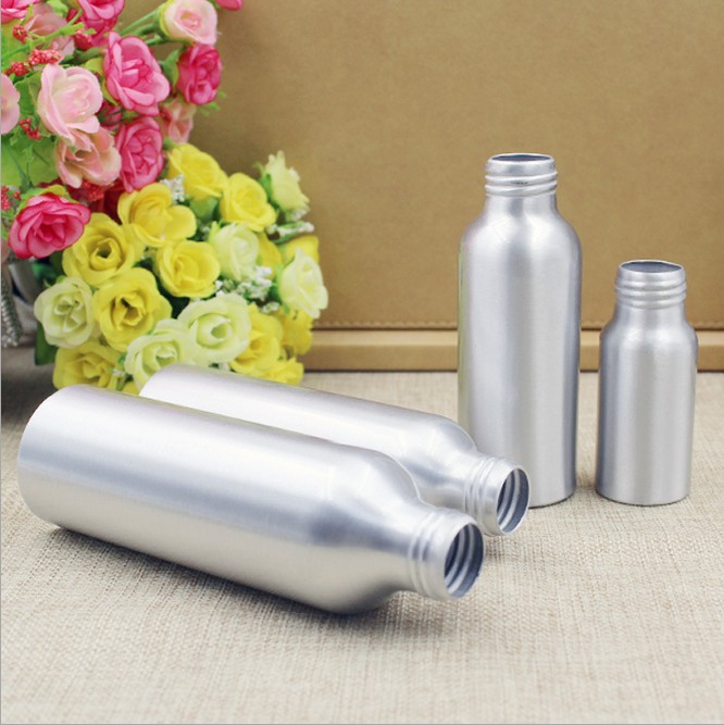 500ml aluminum bottle with gold lid