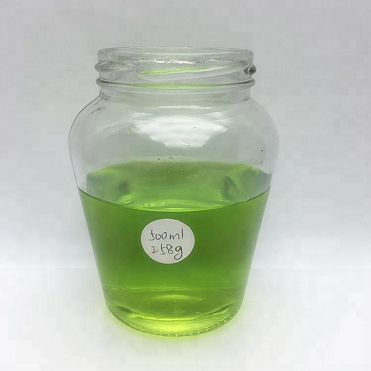 500ml chili hot pepper pickle jar glass honey pot with airtight twist off lid