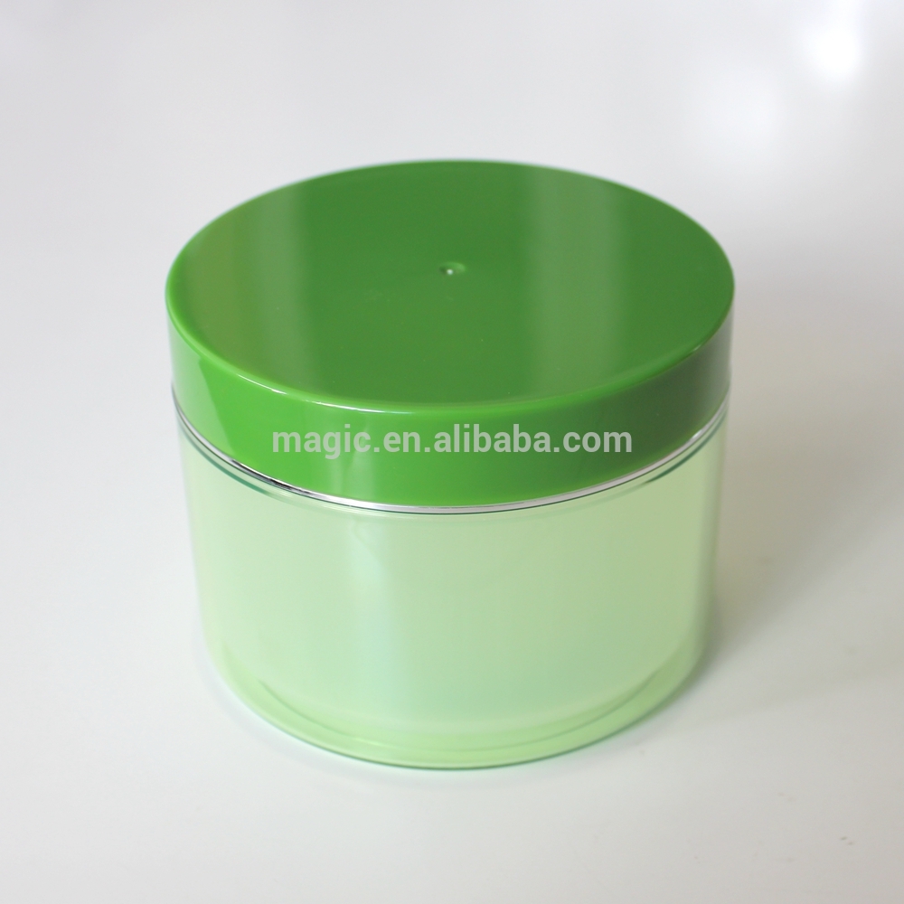 500ml cream cosmetic makeup containers mask jar plastic jar