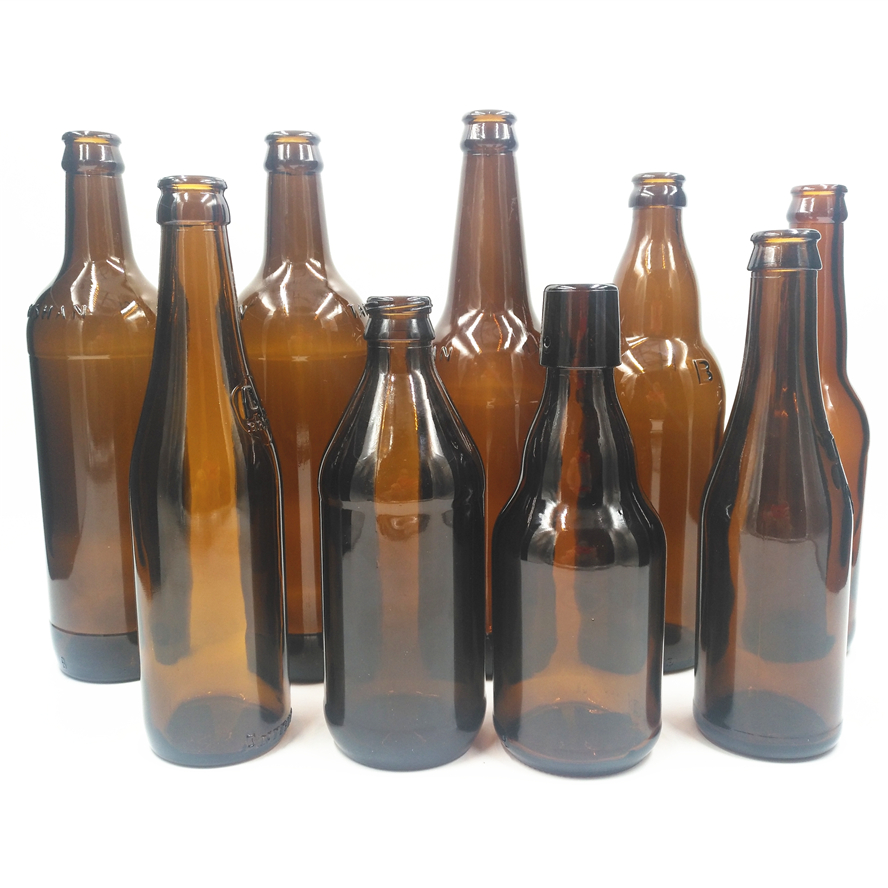 500ml glass beer bottle