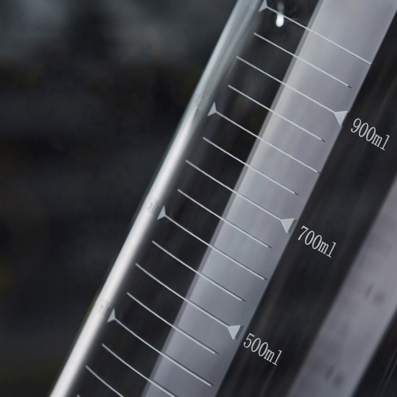 500ml mouth blow hand made borosilicate glass heat resistant measuring cup