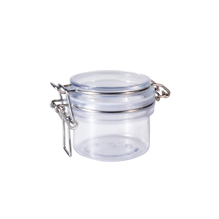 500ml pyramid wire bail canning plastic jar