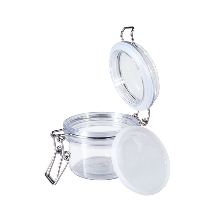 500ml pyramid wire bail canning plastic jar