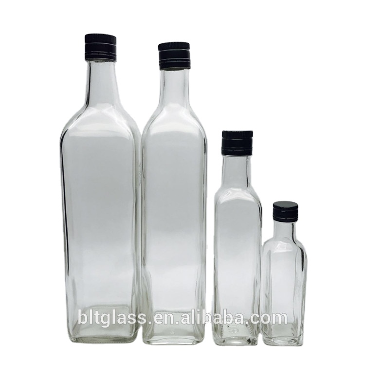 500ml round Coconut Oil cooking oil honey glass bottles with plastic sealing cap