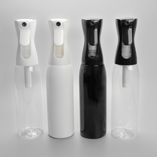 500ml spray bottle chemical Transparent Continuous Hair Spray Bottle Reusable Sprayer Bottle