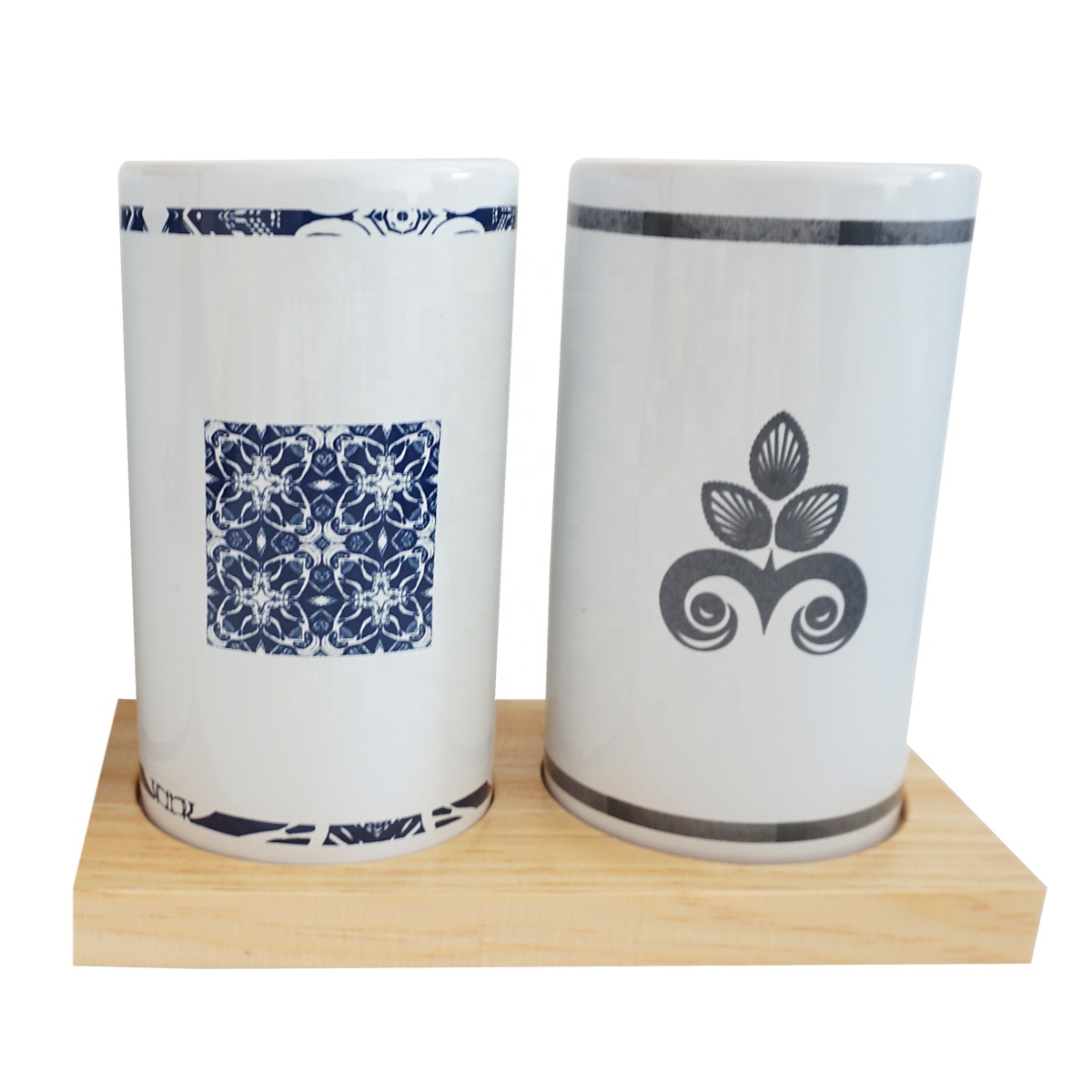 500ml storage jar custom modern creative multigrain coffee ceramic storage tank