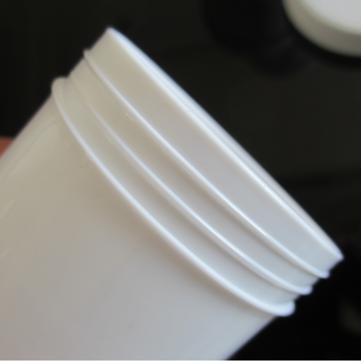 500ml wide mouth bottle jar 500g plastic PP container