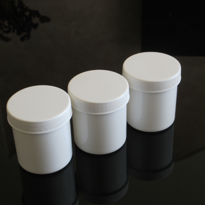 500ml wide mouth bottle jar 500g plastic PP container