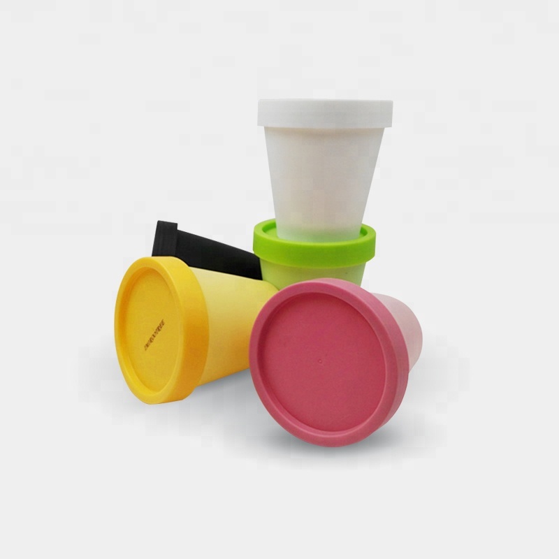 50G 100G 200G colorful widemouth cone sheet bucket bottle cream jar plastic PP