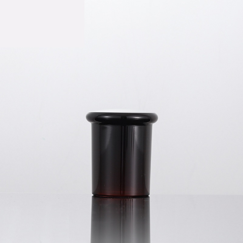 50G 50ML 150ML 180ML Guangzhou red glass cosmetic bottle and jar for cosmetic packaging set