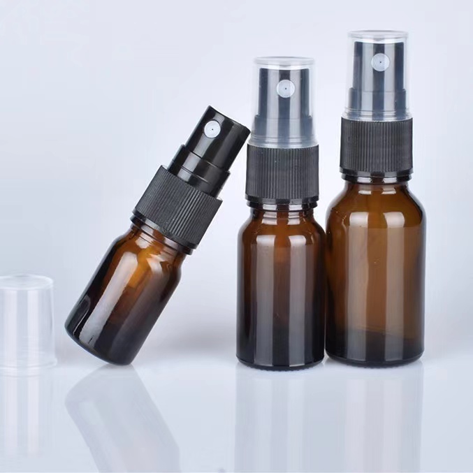 50G 50Ml 60Ml 100Ml 120Ml 150Ml 200Ml 250Ml 500Ml Empty Clear Brown Amber Glass Pump Spray Jars Bottle Vials