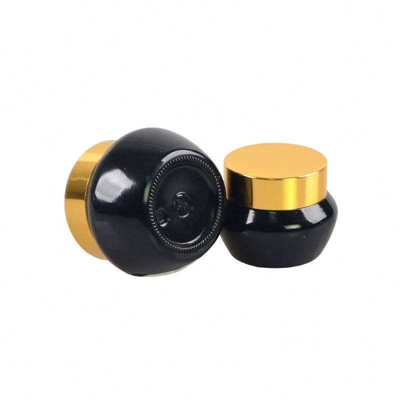 50G Unique Airless Glass Cream Jar Cosmetic Packaging Containers