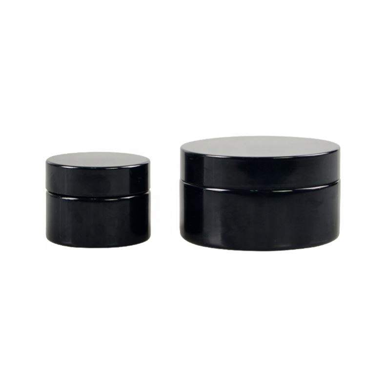50G Unique Airless Glass Cream Jar Cosmetic Packaging Containers