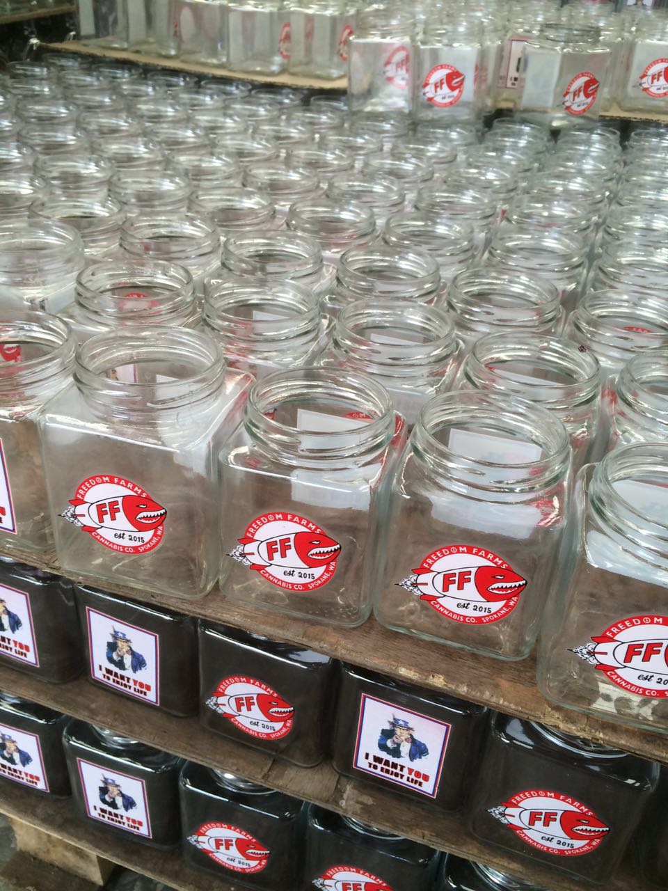 50ML 100ML 200ML 380ML 500ML Food Jam Honey Jar Square Glass Bottle With Tin Lid