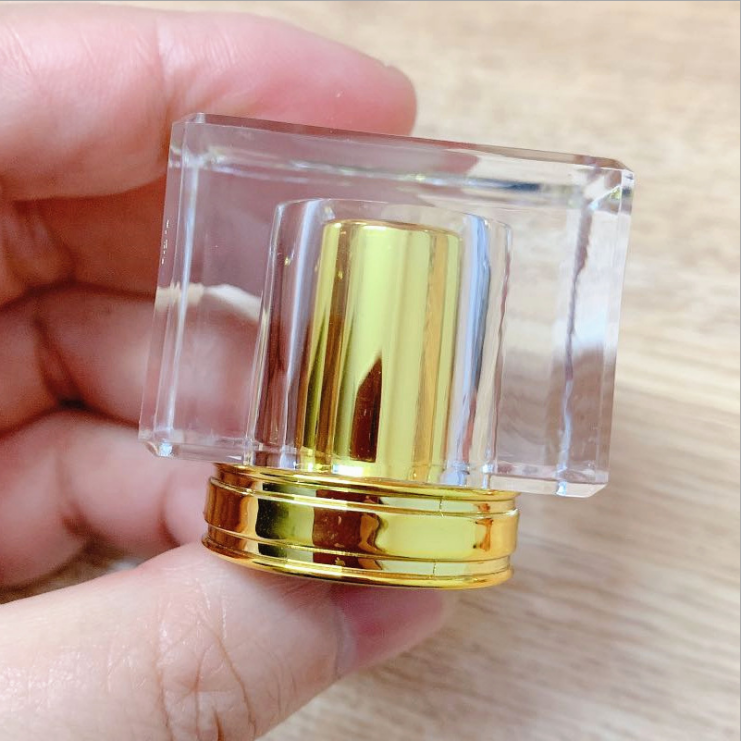 50ML New Style 50ml Glass Empty Perfume Bottles Spray Atomizer Refillable Bottle Scent Case with Travel Size Portable
