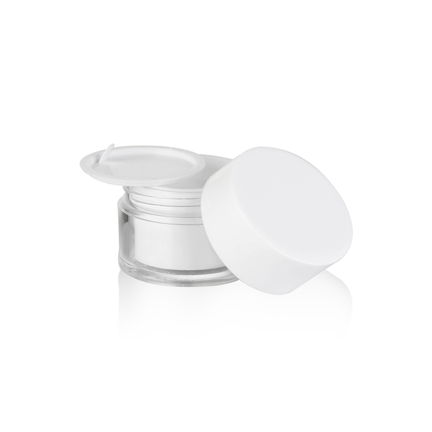50ML Packaging Luxury Pet Skin Care Plastic Cosmetic Cream Jar With Lid