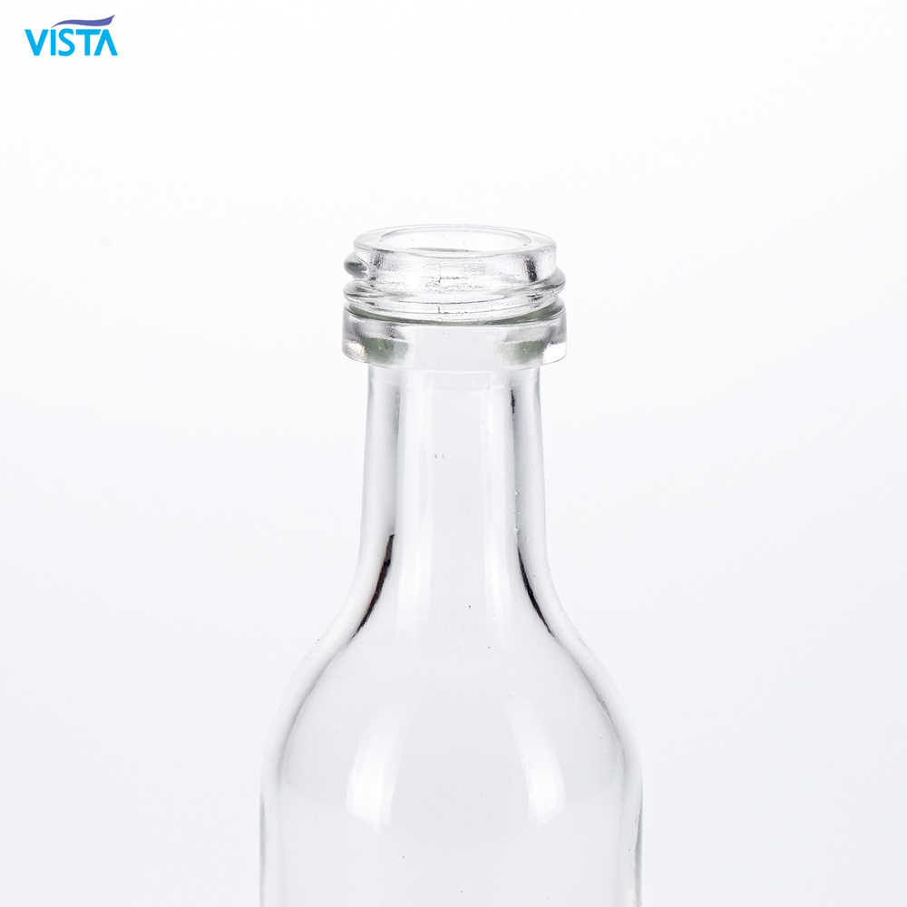 50ML ROUND SHAPE EMPTY MINI LIQUOR BOTTLE