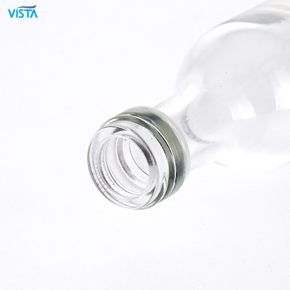 50ML ROUND SHAPE EMPTY MINI LIQUOR BOTTLE