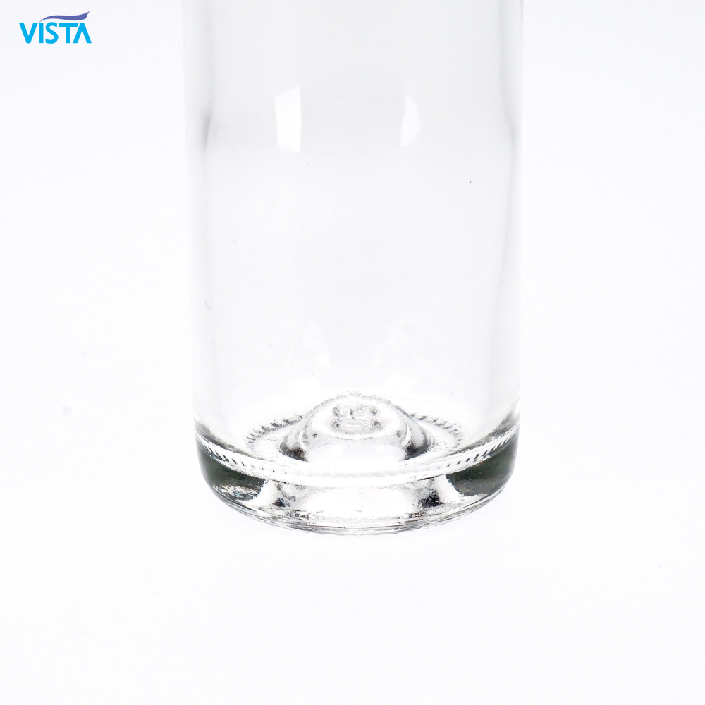 50ML ROUND SHAPE EMPTY MINI LIQUOR BOTTLE