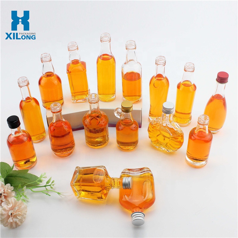 50Ml Alibaba Whisky Glass Vodka Custom Liquor Bottle Supplier For Sale