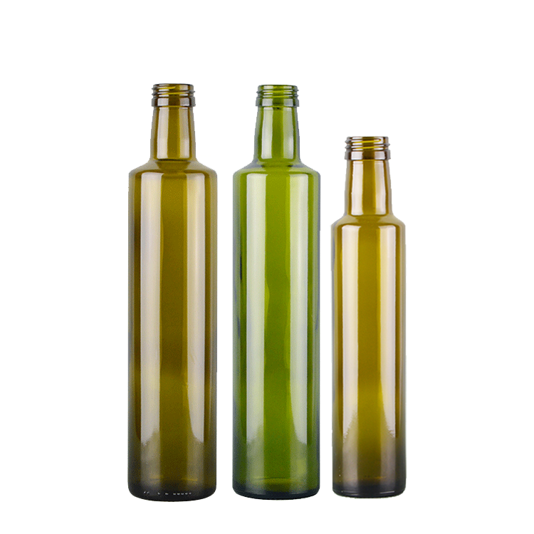 50cl bouteille en verre huile 500ml glass bottle with screw cap CY-176