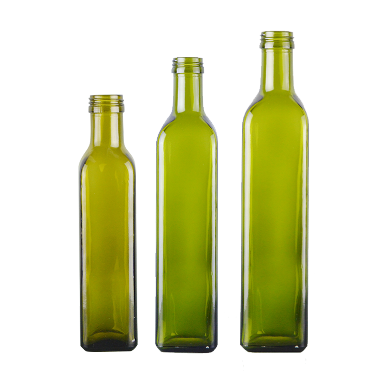 50cl bouteille en verre huile 500ml glass bottle with screw cap CY-176