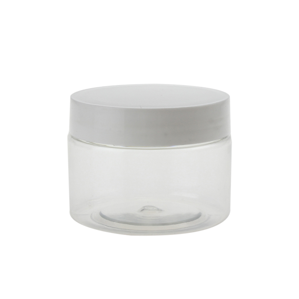 50g 100g 120g 150g 200g with Screw Cap,Clear Plastic PETJ67 Cream Jar