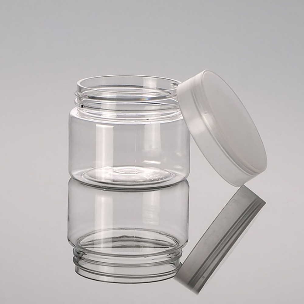 50g 100g 120g 150g 200g with Screw Cap,Clear Plastic PETJ67 Cream Jar